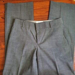 Banana Republic Martin Fit  wool Pants Gray Womens Size 6
